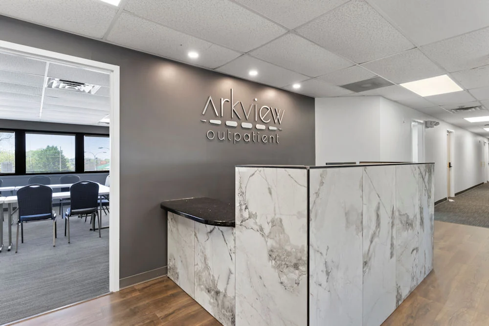 welcome desk group room