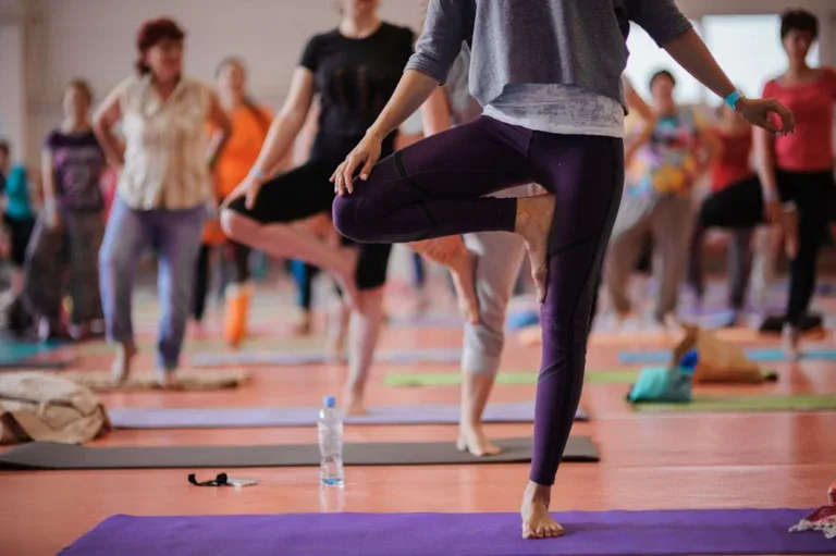 A yoga therapy session in Pennsylvania