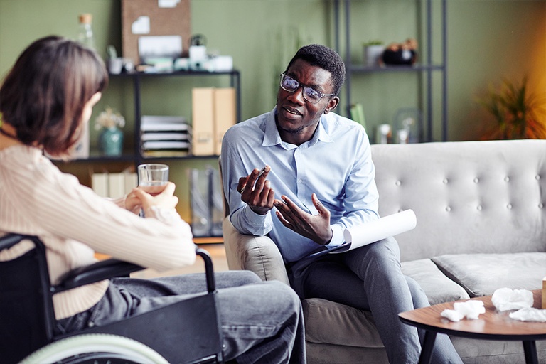 Professional help options for depression treatment and support