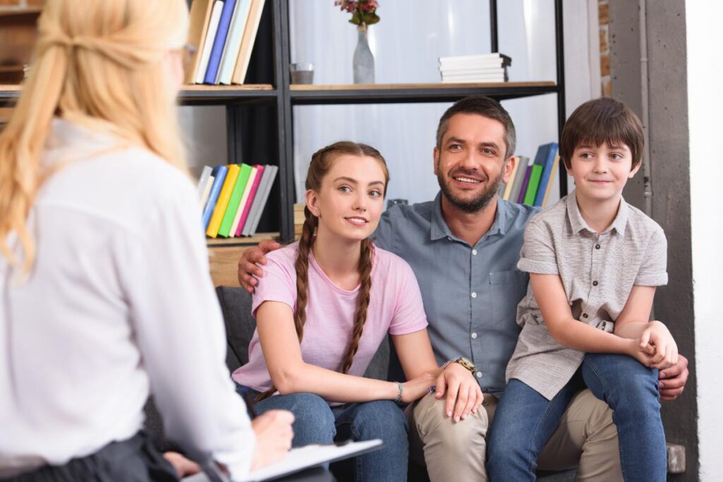 Family therapy session in Pennsylvania