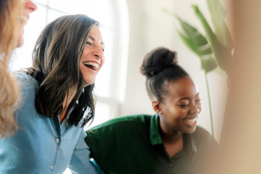 participants in a group therapy program for addiction treatment open up and support each other