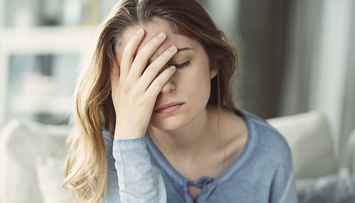 A woman explores natural remedies for anxiety