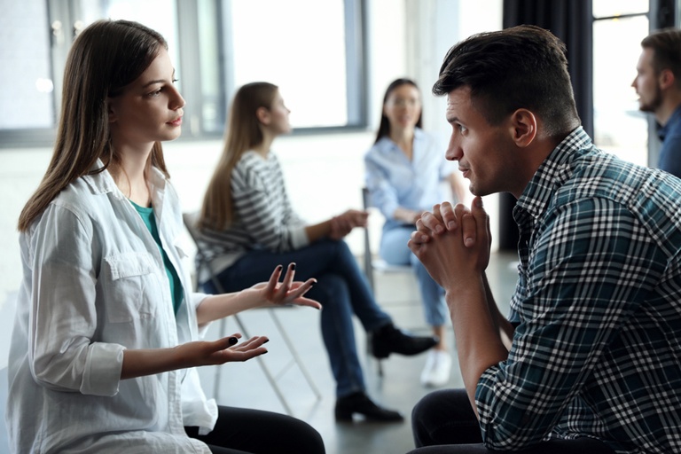 A man finding trauma therapy services in Mechanicsburg, PA.