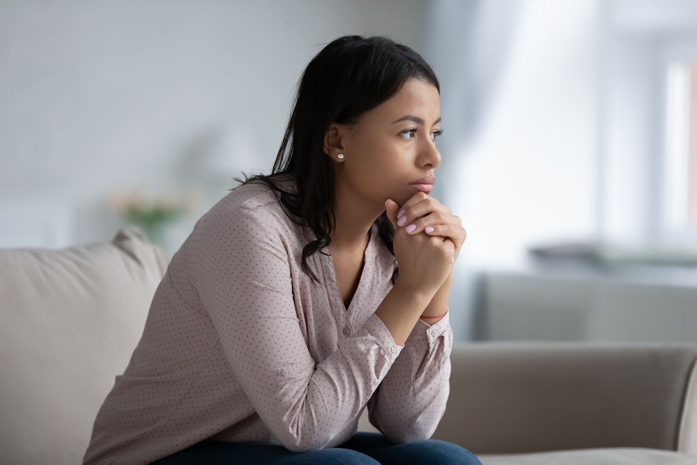 a woman with alcohol problem seeking treatment
