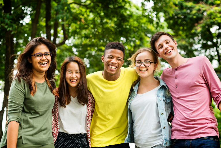 Group of people celebrating National Recovery Month with supportive recovery awareness activities