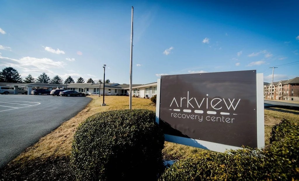 Exterior view of Arkview Recovery Center drug and alcohol detox in Pennsylvania.